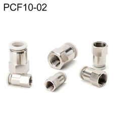 PCF10-02 LAIZE Filettatura Femmina Dritto Pneumatico Raccordo Rapido Raccordo