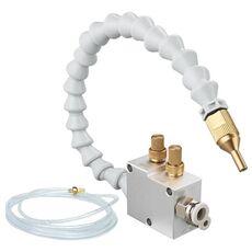 LAIZE Spruzzatore di raffreddamento per macchina per incidere di lubrificazione a nebbia per tornio CNC senza base magnetica
