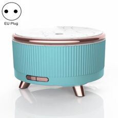 Diffusore di aromaterapia ad ultrasuoni Umidificatore Diffusore di oli essenziali Spina europea (smeraldo)