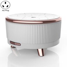 Diffusore di aromaterapia ad ultrasuoni Umidificatore Diffusore di oli essenziali Spina AU (luna bianca)