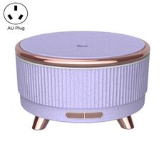 Diffusore di aromaterapia ad ultrasuoni Umidificatore Diffusore di oli essenziali Spina AU (Punto di fiori viola)