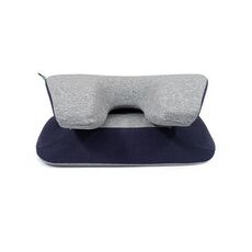 Cuscino per pisolino pieghevole in cotone memory (Navy)