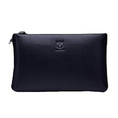 BULL CAPTAIN 446 Pochette in pelle morbida e resistente all'usura di grande capacità Portafoglio business, Taglia: S