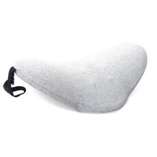 Cuscino per colonna vertebrale lombare in memory foam Cuscino lombare per dormire per donne incinte (grigio chiaro)