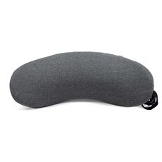 Cuscino per colonna vertebrale lombare in memory foam Cuscino lombare per dormire per donne incinte (mezzaluna grigio scuro)