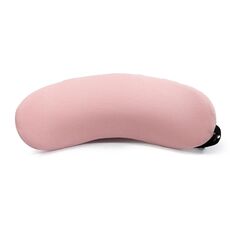 Cuscino per colonna vertebrale lombare in memory foam Cuscino lombare per dormire per donne incinte (mezzaluna rosa)