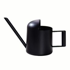 Annaffiatoio in acciaio inossidabile da 300 ml con beccuccio lungo (nero)