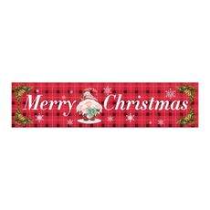 Forniture per decorazioni per feste per striscioni per patio di Natale 50 x 250 cm (stile 10)