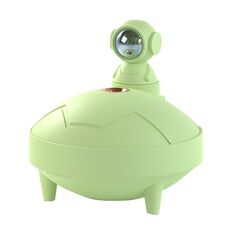 Astronauta Astronauta Umidificatore Spruzzatore d'aria per la casa Luci del tramonto (verde chiaro)