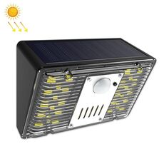 N775 Lampada da parete con allarme solare Luce a induzione a infrarossi da campeggio per camper (bianco freddo)