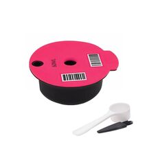 Filtro per caffè riutilizzabile ICafilas YB01, colore: rosa (60 ml)