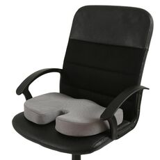 Cuscino in gel per ufficio Cuscino anti-emorroidi per glutei di bellezza (tessuto a rete grigio)