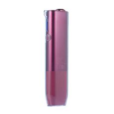 Per IQOS ILUMA ONE Custodia per sigaretta elettronica in TPU con foro per cordino (blu trasparente)