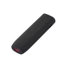 Per IQOS ILUMA ONE Twill TPU+PU Portasigarette elettronico con cordino (nero)