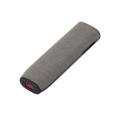 Per IQOS ILUMA ONE Twill TPU+PU Portasigarette elettronico con cordino (grigio)