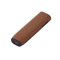 Per IQOS ILUMA ONE Twill TPU+PU Portasigarette elettronico con cordino (marrone)