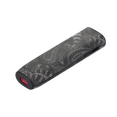 Per IQOS ILUMA ONE Custodia protettiva per sigaretta elettronica in TPU + PU con cordino (fiore di anacardio nero)