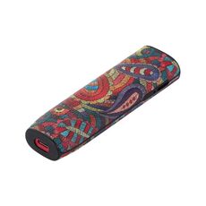 Per IQOS ILUMA ONE Custodia protettiva per sigaretta elettronica in TPU + PU con cordino (fiore di anacardio rosso)