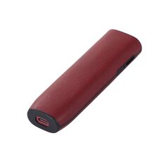 Per IQOS ILUMA ONE Custodia per sigaretta elettronica in pelle + TPU con cordino (rosso)