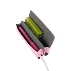 Per IQOS ILUMA ONE Custodia in pelle per sigaretta elettronica modello Litchi (rosa)