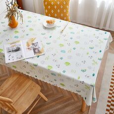 Tovaglia da scrivania da tavolo impermeabile in carta PVC per fattoria rurale, dimensioni: 120x180 cm (casa romantica)