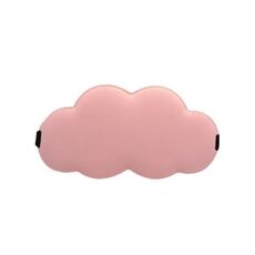 Maschera per gli occhi nuvola 3D Seta di ghiaccio Maschera per gli occhi in schiuma di memoria a rimbalzo lento (rosa)