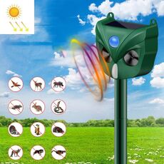 Repellenti ad ultrasuoni per animali solari intelligenti da esterno RC546