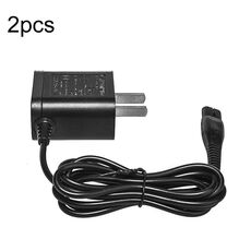2 pz A00390 4.3 V Caricatore Adattatore Rasoio per PHILIPS RQ310 RQ312 RQ311 RQ338 RQ331 S510 S511, Spina DEGLI STATI UNITI