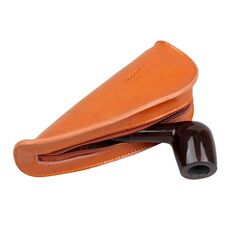 FIREDOG CL53 Borsa da fumo portatile in pelle per fumatori (marrone chiaro)