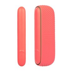 Per IQOS ILUMA Scomparto di ricarica per portasigarette elettronico in silicone con coperchio laterale (arancione)