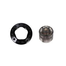 Per IQOS ILUMA / Prime Tappo per sigaretta elettronica Rod Single Five Rings con strumento di rimozione per sostituire il tappo colorato (Black Diamond)