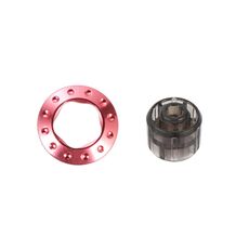 Per IQOS ILUMA / Prime Tappo per sigaretta elettronica Rod Single Five Rings con strumento di rimozione per sostituire il tappo colorato (Rose Red Diamond)