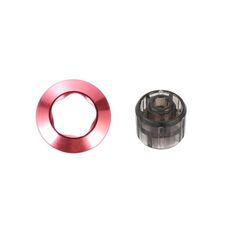 Per IQOS ILUMA / Prime Tappo per sigaretta elettronica Rod Single Five Rings con strumento di rimozione per sostituire il tappo colorato (Rose Red Plain)