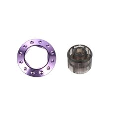 Per IQOS ILUMA / Prime Tappo per sigaretta elettronica Rod Single Five Rings con strumento di rimozione per sostituire il tappo colorato (diamante viola)