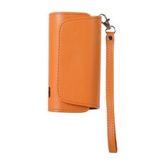 Per IQOS 3.0 / 3 DUO Borsa portasigarette elettronica portatile con cinturino da polso (arancione)