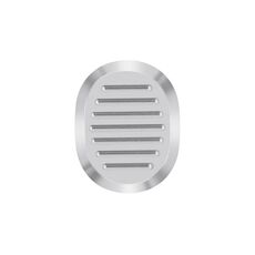 Per IQOS ILUMA ONE Tappo colorato di ricambio per asta per sigaretta elettronica con strumento di rimozione (argento a strisce)