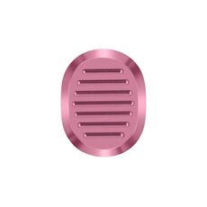 Per IQOS ILUMA ONE Tappo decorativo di ricambio per asta di sigaretta elettronica con strumento di rimozione (Rosa rossa a strisce)
