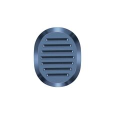Per IQOS ILUMA / ONE Tappo decorativo di ricambio per asta di sigaretta elettronica con strumento di rimozione (blu scuro a strisce)