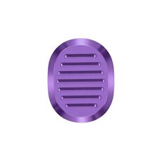 Per IQOS ILUMA ONE Tappo colorato di ricambio per asta per sigaretta elettronica con strumento di rimozione (viola a strisce)