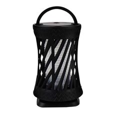 Lampada repellente per zanzare con tocco a luce UV per uso domestico, ricaricabile (nero)