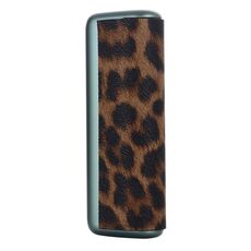 Custodia protettiva per sigaretta elettronica in pelle PU IQOS ILUMA Prime (marrone leopardato)