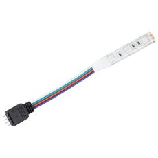 5050 SMD LED RGB Luce a corda epossidica impermeabile, DC 12V, Lunghezza: 5 cm