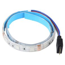 5050 SMD LED RGB Lampada a corda epossidica impermeabile, DC 12V, Lunghezza: 35cm