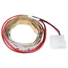 1m Bare Board 5730 SMD LED Luce bianca Computer Host Corda luminosa, DC 12V