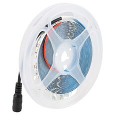 5m Bare Board 2835 SMD RGB LED Corda luminosa, 120LED/m, 12V 2A 100-240V (spina UK)
