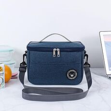 Borsa termica per il pranzo Borsa per il pranzo termica resistente all'acqua per ufficio con cinturino S (tibetano)