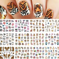 5pcs adesivi per nail art piccoli adesivi acchiappasogni freschi (BN2041-2052)