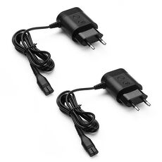 2 pz A00390 4.3 V 70 mA Rasoio Spina di UE Caricatore Per S300/S511/S520/S1010/S1000/YQ308