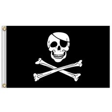 60x90 cm Bar Casa stregata Bandiera scheletro pirata Halloween Panno da appendere, Stile: Maschera per occhi calvi