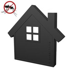 LJ-MWQ Spina USB Luce notturna ad ultrasuoni Repellente per zanzare Lampada repellente per zanzare per interni domestici (Nero)